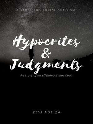 cover image of Hypocrites and Judgements